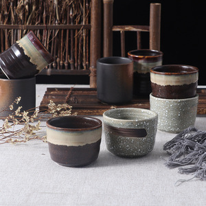 <span class=keywords><strong>Tazas</strong></span> de Sake japonesas, <span class=keywords><strong>tazas</strong></span> de té de porcelana asiática, Taza de cerámica china <span class=keywords><strong>sin</strong></span> mango para té Matcha, té verde, capuchino con leche - Product Image 4