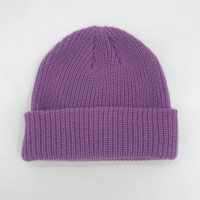 Bonnet personnalisé à revers, haute qualité, unisexe, style Y2K, camouflage, à carreaux, motif fruit, avec sangle réglable, 100% acrylique, bonnets tricotés d'hiver pour adultes