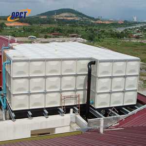 Bồn chứa nước chịu nhiệt, bồn chứa nước 20000 lít, bồn chứa nước chữa cháy FRP/GRP ép, bồn chứa nước mưa - Product Image 3