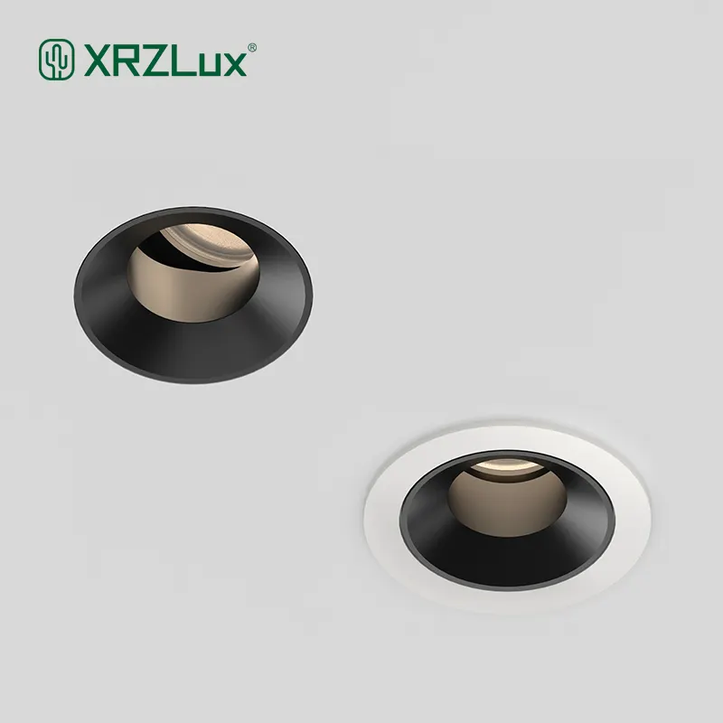 XRZLux Recessed Ceiling Spotlight 8W LED Downlight Cutout Size 45mm Embedded Led Spot Light Indoor Lighting Fixture