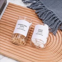 Ensemble de 144 autocollants pour salle de bain, étiquettes en vinyle imperméables pour shampoing, gel douche et contenants de rangement