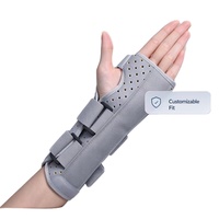 Attelle orthopédique de soutien pour poignet et main, multi-sangles, respirante et légère, pour le syndrome du canal carpien