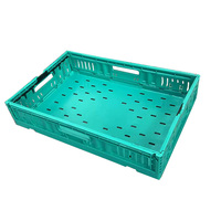 Panier à légumes pliant Fabrication en Chine Caisse de fruits logistique de transport en plastique
