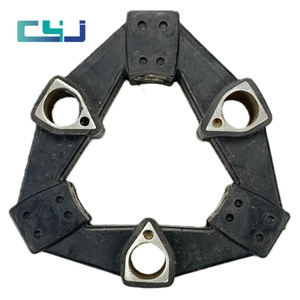 Conector Adhesivo 4A, Acoplamiento de Goma para Bomba de Excavadora, Compresor de Aire, Componentes de Ingeniería Mecánica para Excavadoras - Product Image 3