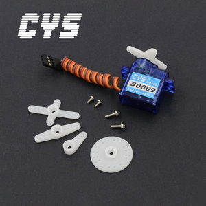 CYS-S0009 9g迷你伺服铁芯塑料齿轮伺服模拟伺服电机控制应用遥控玩具 - Product Image 4