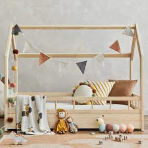 Cama Moderna de Madera Estilo Granja Montessori para Niños Pequeños - Product Image 3
