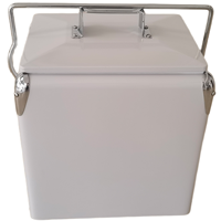 Glacière métallique durable 7L/13L/17L/28L pour le camping – Maintien au frais