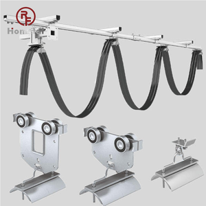 <span class=keywords><strong>Rail</strong></span> en acier de qualité industrielle en forme de C pour systèmes de suspension avec <span class=keywords><strong>rail</strong></span> de guidage pour chariot porte-câbles pour alimentation électrique aérienne - Product Image 6