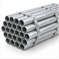 Tuyau en acier galvanisé Q195 à prix compétitif, galvanisation à chaud, 1/2-8 pouces, pour la construction