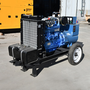 Junchi 50Kw <b>Mobile</b> Trailer <b>Generator</b> 400V 50Hz Diesel Engine For Outdoor Use - Product Image 3
