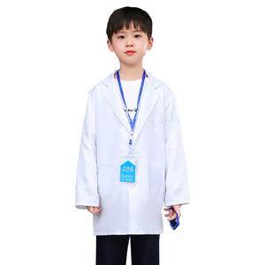 Ensemble <span class=keywords><strong>de</strong></span> jouets éducatifs 4 pièces à manches longues docteur LabWhite manteau avec lunettes permis <span class=keywords><strong>de</strong></span> <span class=keywords><strong>travail</strong></span> loupe enfants jour <span class=keywords><strong>de</strong></span> carrière Costumes <span class=keywords><strong>de</strong></span> <span class=keywords><strong>travail</strong></span> - Product Image 3