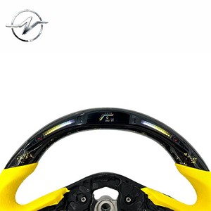 Volant sport personnalisé en cuir et fibre de carbone avec écran LED pour Supra A90 Gr Mk5 Mk4 2019-2021 - Product Image 4