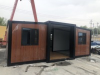 Su Geçirmez Küçük 20Ft 40Ft Genişletilebilir Konteyner Prefabrik Ev Nakliye Prefabrik Banyo Ev İnşaatı Emlak Villa