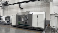 Tour CNC de haute rigidité et de précision CAK61125B pour le traitement de composants de grand diamètre, fourniture directe d'usine