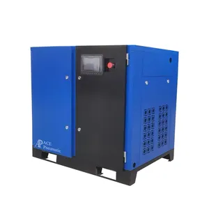 Low pressure screw air compressor Price 7.5kw 10hp 8bar Industrial energy-saving silent air compressor for many industries