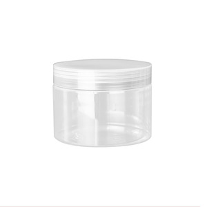<span class=keywords><strong>Pot</strong></span> en plastique PET personnalisé de 250 ml pour bonbons, chocolat, gelée, snacks, sucre, biscuits, sucettes, emballage, pots vides transparents - Product Image 6