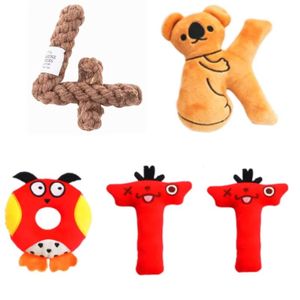 Juguete Masticable con Letras del Alfabeto <span class=keywords><strong>OTT</strong></span> TREX <span class=keywords><strong>CRYSTAL</strong></span> para Mascotas, de Algodón y Látex Ecológicos, para Aliviar la Ansiedad, Colección de Animales Divertidos - Product Image 5
