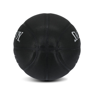 Pallone da Basket Mini Pesato Nero Taglia 3 600g con Logo Personalizzato, Resistente all'Usura, Migliora la Capacità di Dribbling e la Forza del Polso, per Allenamento e Riabilitazione - Product Image 4