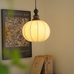 Lámpara Colgante de Estilo Retro Francés, Redonda, E27 LED, para Dormitorio, Sala de Estar, Iluminación Decorativa - Product Image 1