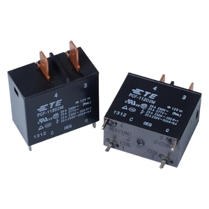 <span class=keywords><strong>Relais</strong></span> à contact normal ouvert PCF-112D2M à connexion rapide et indice de protection PCB, 25 ampères, 250 VCA, 4 pieds, 12 V, Original OEG Power - Product Image 2