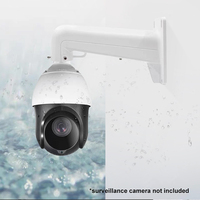 Prix de fabrication support de caméra PTZ CCTV cachant des fils de caméra dôme accessoires de sécurité support de caméra IP