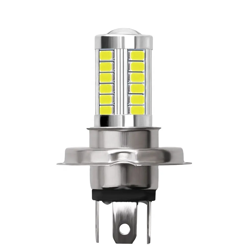 Lkt H4 5630 33LED 12V عالية السطوع سيارة الضباب ضوء مصباح أضاءه أمامي الأبيض السيارات DRL أضواء الفرامل