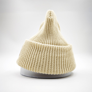 Gorro de Invierno de Punto Acrílico 100% Personalizado de Alta Calidad, Unisex, con Puño, Estampado de Goma en Relieve, Patrón de Camuflaje, para Adultos - Product Image 4