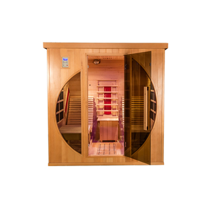 ซาวน่าบำบัดด้วยแสงสีแดงแบบเอนนอนได้ สำหรับ 2-3 คน ยี่ห้อ Canadian Wood Home <span class=keywords><strong>Spa</strong></span> - Product Image 3