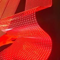 Écran de film transparent ultra-fin, écran de film LED flexible, écran publicitaire en verre, film LED transparent pour intérieur