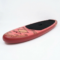 Planche de paddle gonflable tout usage en PVC portable à 3 ailerons Wkersiy pour la sauvetage et le surf sur les lacs et les rivières