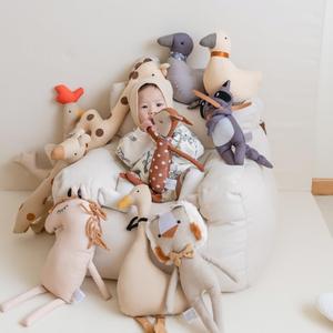 Divertido y Adorable Peluche de Bebé, Muñeco de Compañía para Dormir, Adorable Ciervo, Ganso, Pato, Pollito, Juguete de Peluche para Bebés, para Calmar y Acompañar - Product Image 2