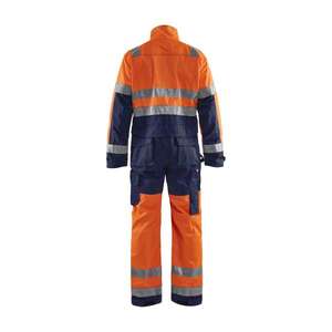 BLAKLADER - 637318045389C48 Overol Hi-Vis Naranja/Azul marino-EAN 7330509254424 ROPA DE TRABAJO DE LA HI-VIS - Product Image 2