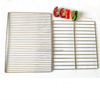 Grille de cuisson soudée 40cm * 60cm de grille de barbecue en fil d'acier inoxydable de prix usine