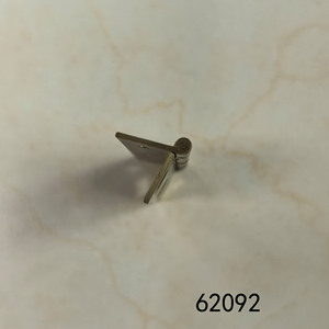 Bisagra de Puerta de Cobre 4.5-2.5*1-38*1.4mm 4 Orificios 180 Grados Uso Industrial Modelo 62092 - Product Image 4