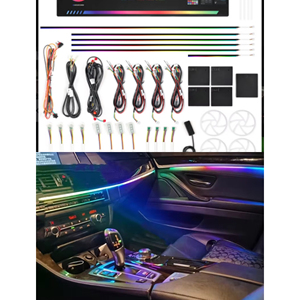 Universal chasis coche Interior ambiente sinfónico <span class=keywords><strong>luz</strong></span> decoraciones <span class=keywords><strong>luz</strong></span> para coche adecuado para 99% <span class=keywords><strong>de</strong></span> modelos <span class=keywords><strong>de</strong></span> coche Rock light - Product Image 1