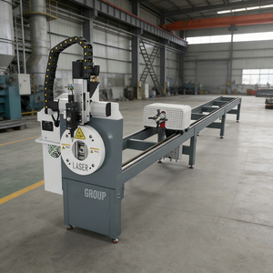 Machine de découpe laser CNC portable fiable et stable, 1500-3000W en option, pour tubes ronds de 120 mm et tubes carrés de 100 mm - Product Image 2
