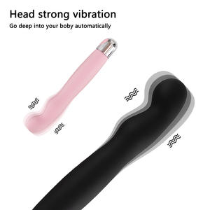 충전식 딜도 G-spot 스틱 엑스트라 롱 슬림 진동 총알 진동기 여성용 성인 섹스 토이 - Product Image 5