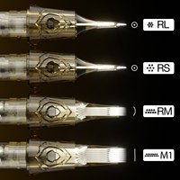 Aiguilles de cartouche de tatouage CNC AEGIS en acier inoxydable 316, 20 pièces/boîte, jetables pour l'art corporel, options multi-tailles, services OEM