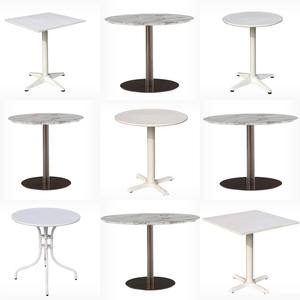 STY-37 طاولات خارجية ، مقاهي ترفيهية ، طاولات وكراسي خارجية ، شرفات من الحديد المطاوع ، متاجر الشاي بالحليب في الهواء الطلق - Product Image 3