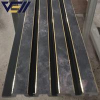 VELL Prix de gros Panneau mural en plastique PS grain de bois facile à installer 2.44m