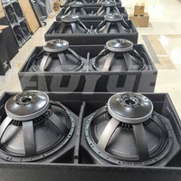 Haut-parleur audio professionnel passif 218+ avec double aimant en ferrite de 18 pouces, subwoofer de scène de 18 pouces
