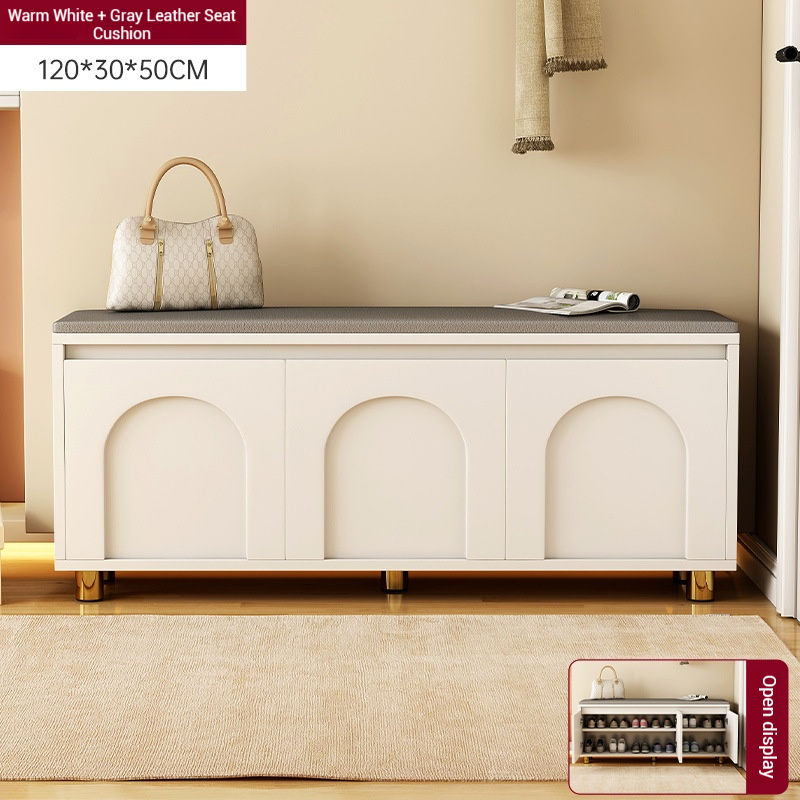 นมขาว120ซม. + เบาะหนังสีเทา