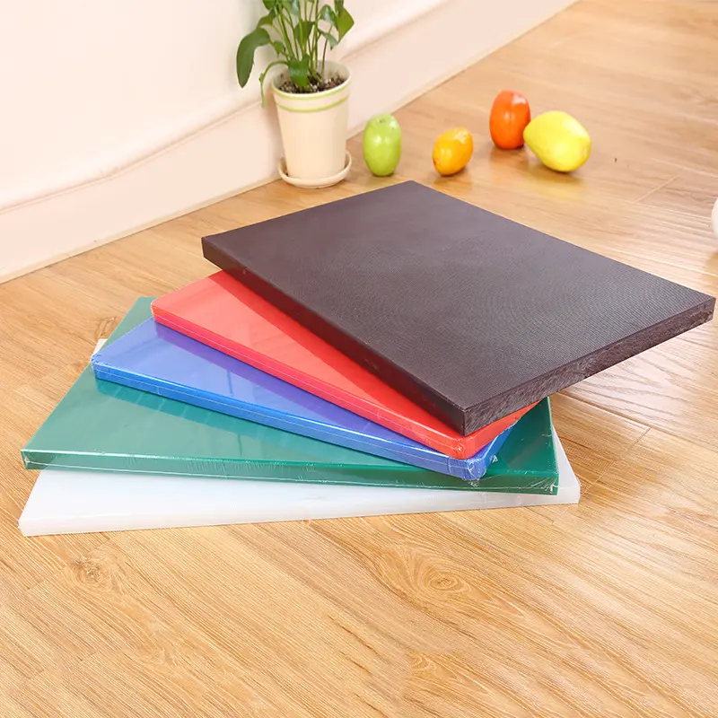 Yeni tasarım mutfak kesme tahtası özel taze renk plastik kesme tahtaları
