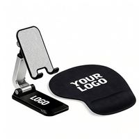 Tapis de Souris Ergonomique en Caoutchouc PVC avec Repose-Poignet en EVA, Personnalisable avec Logo Imprimé, Idéal pour Cadeau d'Affaires en Gros