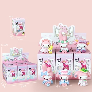 Figura de PVC de 10 cm del <span class=keywords><strong>Anime</strong></span> Japonés Sanrio, Caja Misteriosa de Dibujos Animados, Caja Sorpresa, Regalo - Product Image 5