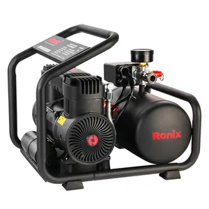 Ronix high quality Silent Air Compressor 6L RC-0613 quiet silent Screw Mini car Air Compressor Machine