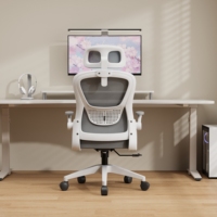Chaise d'attente de bureau réglable en hauteur en tissu le moins cher chaise ergonomique chaise de bureau pivotante d'ordinateur en maille