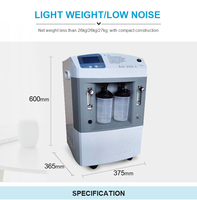 Concentrateur d'Oxygène Portable à Prix Compétitif pour Animaux, Équipement Vétérinaire 5L 10L