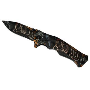 Coltelli pieghevoli <span class=keywords><strong>da</strong></span> tasca per esterno <span class=keywords><strong>da</strong></span> caccia EDC Hunter autodifesa in acciaio inossidabile con stampa 3D per giungla - Product Image 1