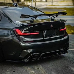 DGRCCS 3 Series G20 G28 2019-2024 GS380 Style Sports Carbon Fiber Rear Lip & Diffuser <b>Kit</b>-Easy Installation - Product Image 6